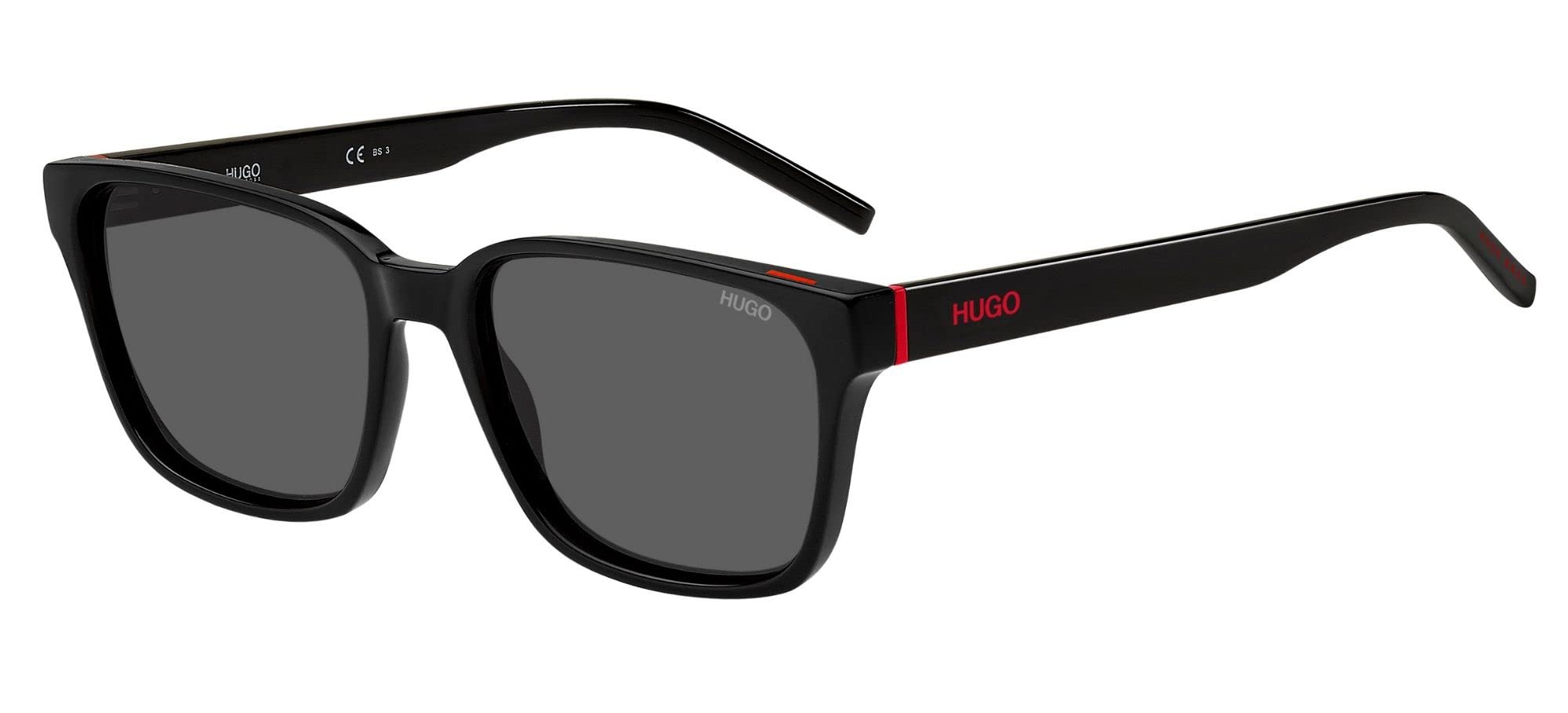 Hugo Unisex 807/Ir Black Boss Hg 1162/S Sunglasses Men's Acetate, Standard, 57