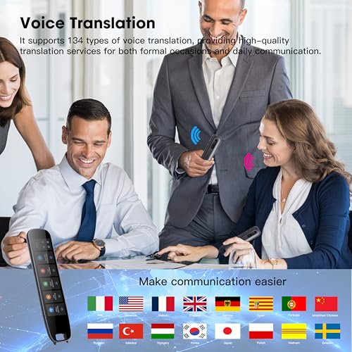 Image of Translator Pen,4.25 Inch Scanner Reader Pen,Instant Offline Voice & Photo Translation Support 134 Languages Online Translation,OCR Scanning Device for Language Learners,Dyslexia &Learning Difficulties