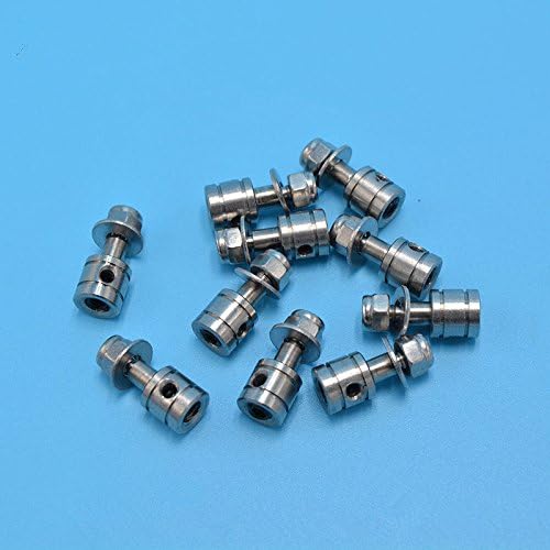 5PCS Stainless Steel Model Boat Rudder Connected Steering Gear RC Boat