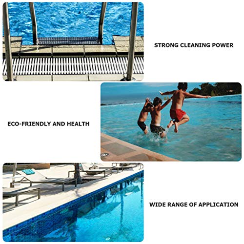 Yardwe – Limpador subaquático para piscina com folhas de piscina, suprimentos de limpeza a vácuo par