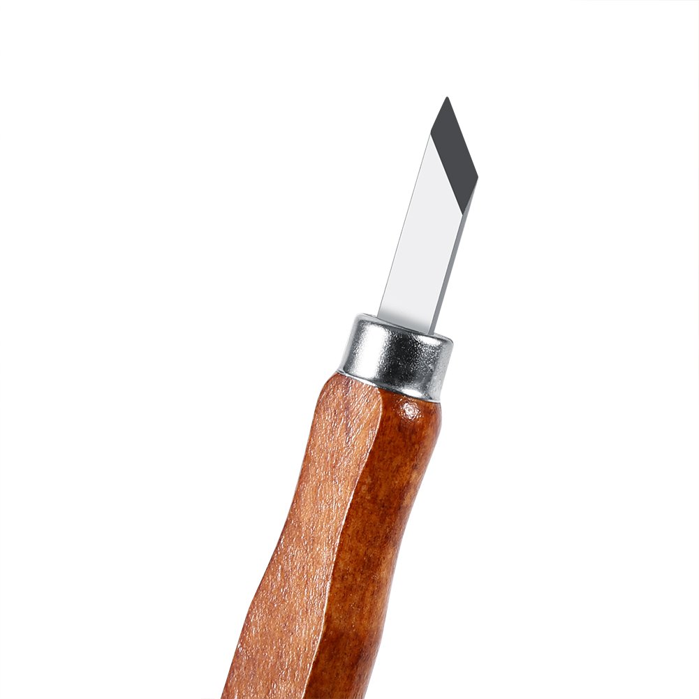 Juego de cuchillos para tallar madera de 3/6/9 piezas, mini cincel de acero con mango, juego de herramientas para tallar a mano, para escultura de bricolaje, carpintero, expertos principiant