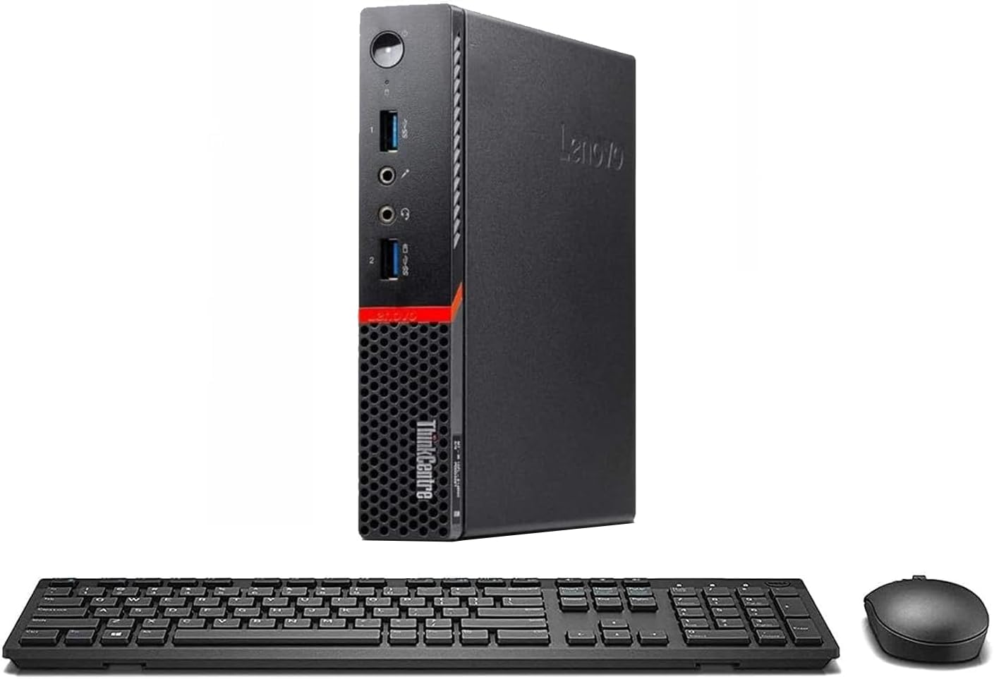 ♭ ThinkCentre M715q 8GB ストレージ無 Lenovo ThinkCentre M715q Tiny Desktop PC – AMD Ryzen 5 Pro 2400GE