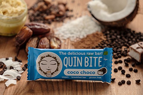 QUIN BITE Coco Choco - Barretta di frutta e noci