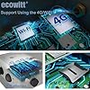 ECOWITT WittField Combo WS6211 - Estación meteorológica inalámbrica 4G y Wi-Fi Gateway móvil con sensor externo 7 en 1 WS69, estación base IoT Asistente meteorológico con panel solar #5