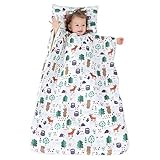 ★ [Saco de dormir para niños]: materiales de alta calidad, seguros, suaves, agradables para la piel, adecuados para la siesta o el descanso nocturno.