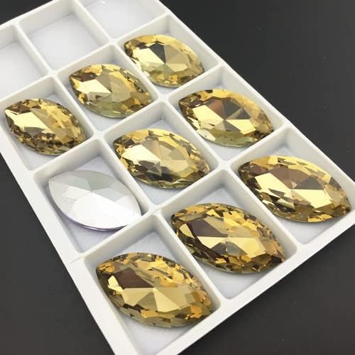 Navette Rhinestone 3x6,5x10,6x12,7x15,9x18,13x27,17x32mm Marquise ...
