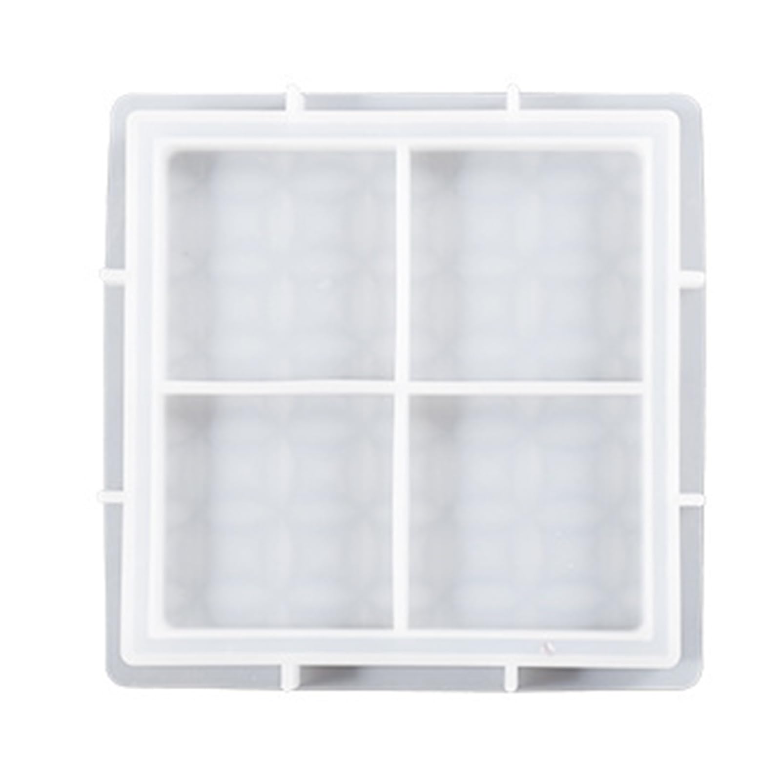 NEWFT Silicone Resin Tray Fruit Mould Small Cement Tray Plate for Resin Casting Craft Decorations