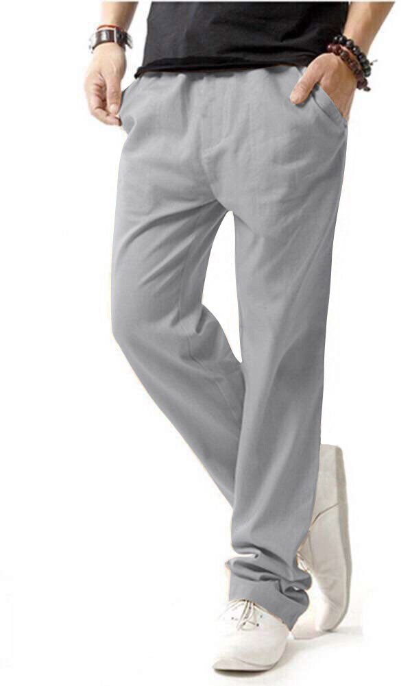 Sponsored Ad – Men Casual Beach Trousers Linen Trousers Pants