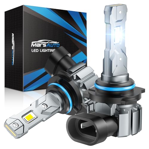 Marsauto 9012 Light Bulbs, 24000LM Super Bright, Plug and Play 9012 Fog Bulbs, Powersports Accessory Lights, Pack of 2