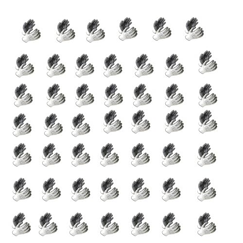 SR TRENDS 48 Pair Anti Cut Safety Hand Gloves Unisex Heavy D...
