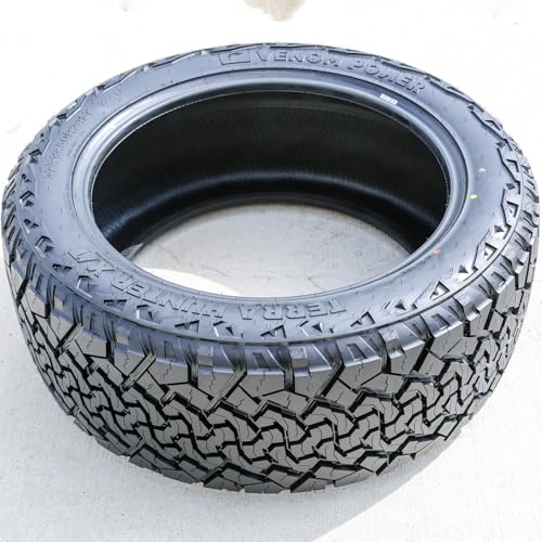Image of Venom Power Terra Hunter X /T XT All-Terrain Mud Light Truck Radial Tire-37X13.50R24LT 37X13.50X24 37X13.50-24 124Q Load Range F LRF 12-Ply BSW Black Side Wall