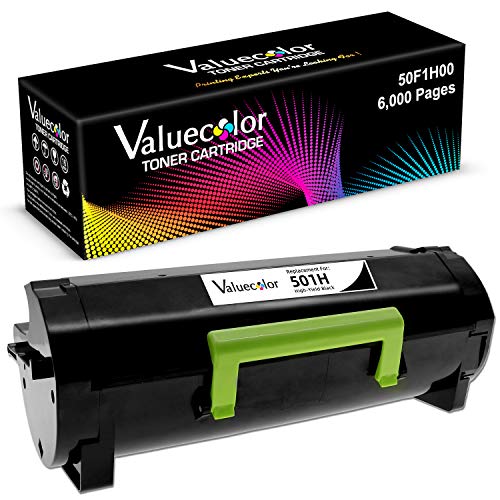 Valuecolor Remanufactured Toner Cartridge Replacement For Lexmark 501H For Lexmark Ms310 Ms312 Ms315 Ms410 Ms415 Ms510 Ms610 Mx310 Mx410 Mx510 Mx610 M1145 M3150 Xm1135 Xm1145 Xm3150 (6,000 Pages) #TOP13