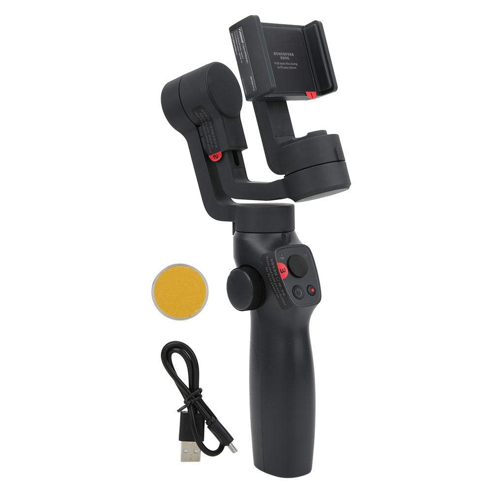 Stabilizator ręczny Yctze, FUNSNAP Capture2 ABS szary czarny inteligentny gimbal 3-osiowy ręczny stabilizator do kamery sportowej