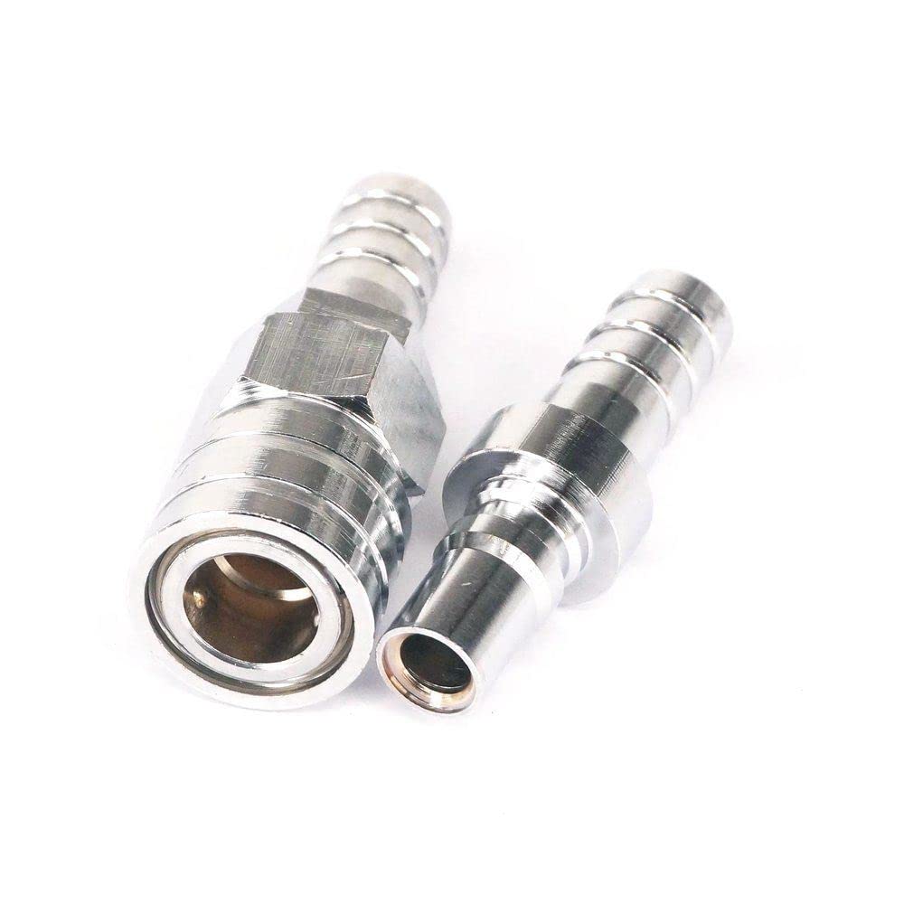 14mm Hose Barbs Brass Fuel Line Gas Hose Quick Disconnect Coupler Marine Pipe Fitting Boat
