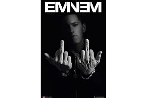 Eminem - Music/Personality Poster (Fingers/Flipping The Bird)
