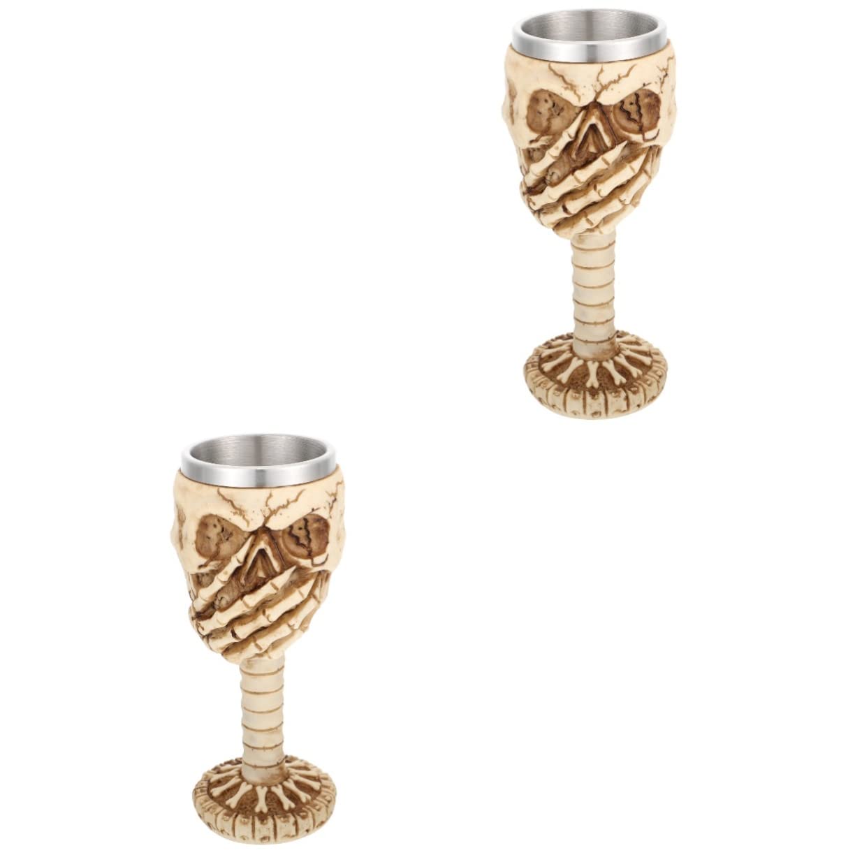 Tasse à calice gobelet design crâne humain le cadeau insolite parfait