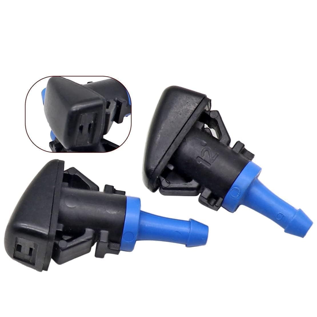 Amazon.com: FZJDSD 2PCS Front Windshield Washer Nozzle 68024312AB