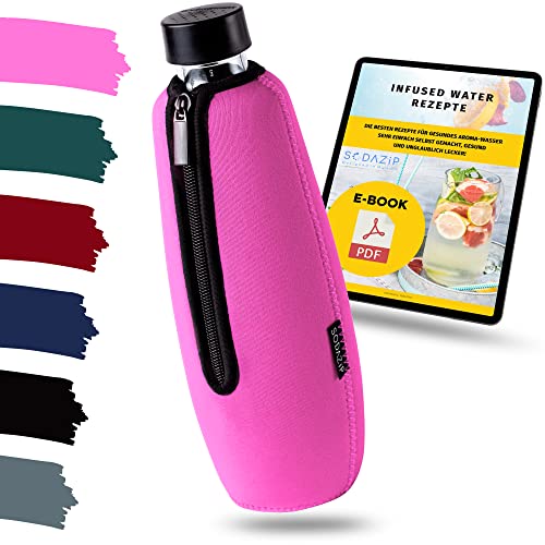SODAZiP® Premium Schutzhülle kompatibel mit SodaStream Duo Glasflasche...