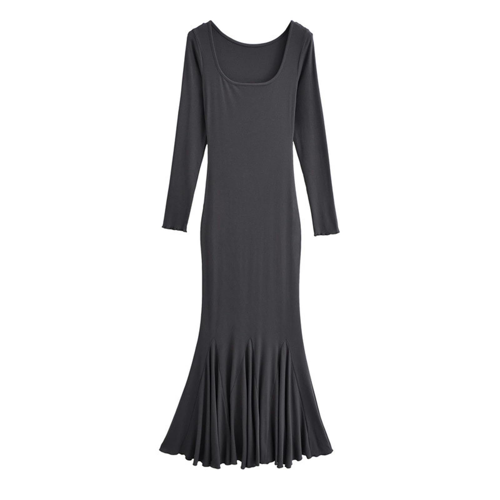 Robe de tempérament pour affiner la silhouette en automne