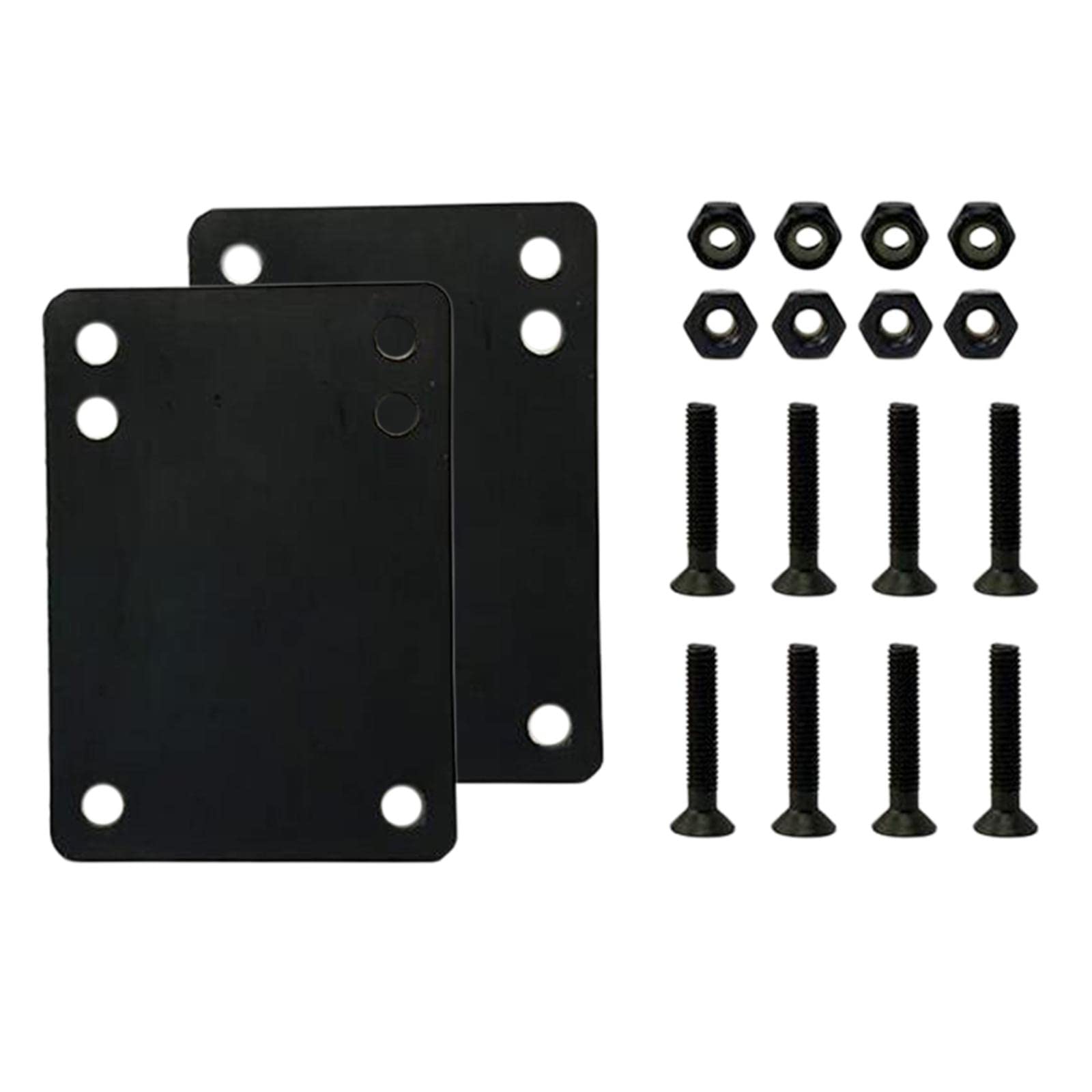 RNXRZANK Skateboard Truck Screws for Longboard Mounting with 2 Pad Accessories, 1.5 inch