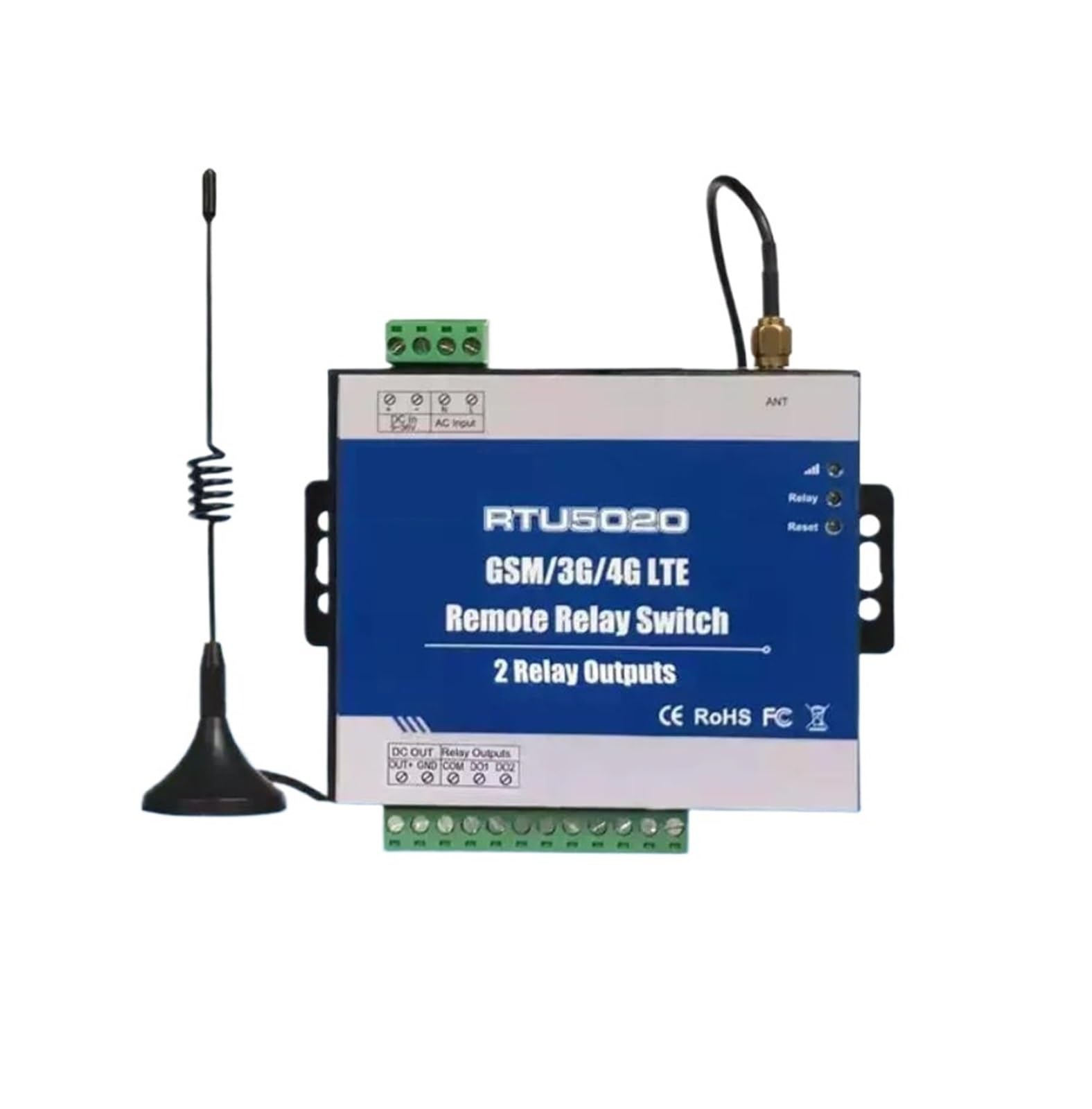 Automatyczne Samozamykacze, Przemysłowe RTU Modbus TCP GSM 3G 4G SMS Zdalne przełączniki przekaźników Pilot zdalnego sterowania(3G version)