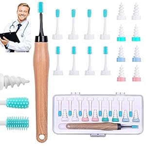 Oorsmeerverwijderaar, Q Grips Oorsmeerreinigers, Q Twist Oorreiniger, Zachte en Comfortabele Oorsmeerverwijderaar met…