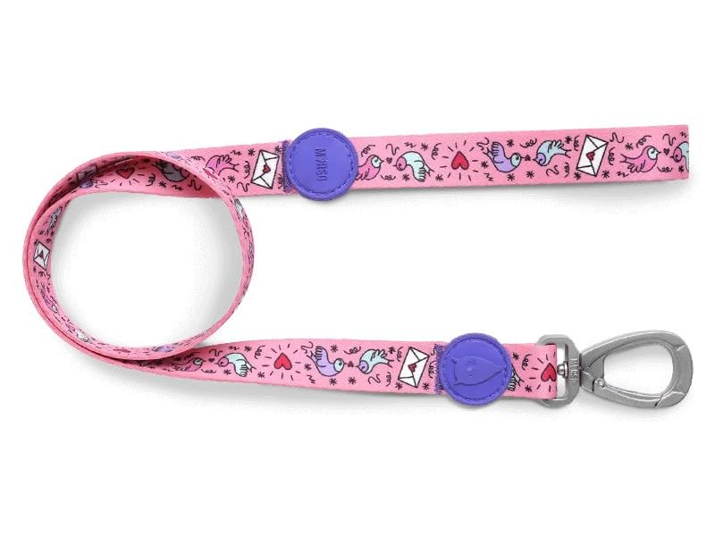 Morso Laisse pour chien recyclé sweet tweet rose