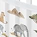 Sweet Jojo Designs + BreathableBaby 2-Piece Breathable Mesh Crib Liner Set (Jungle Animals) for Boys/Girls, Baby, Infants/Newborn Nursery (Boho, Safari Animal, Elephant, Lion, Leopard, Cheetah, Green)