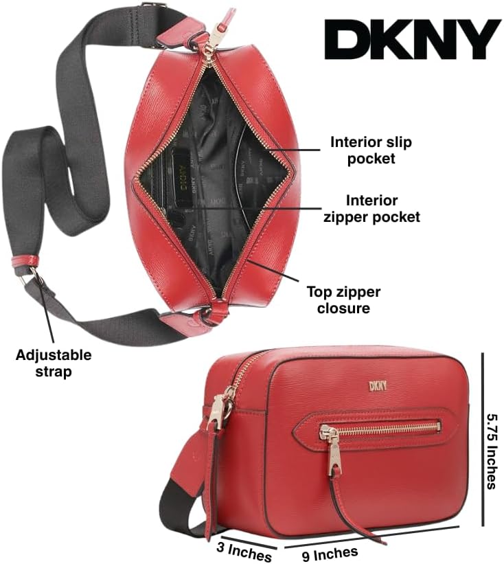 DKNY womens Chelsea Camera Crossbody - Image 6