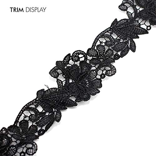 Couture Créative Ruban Dentelle Vintage Fyihoxi - 8 Rouleaux De 10m Motif Floral Artisanat Décoration