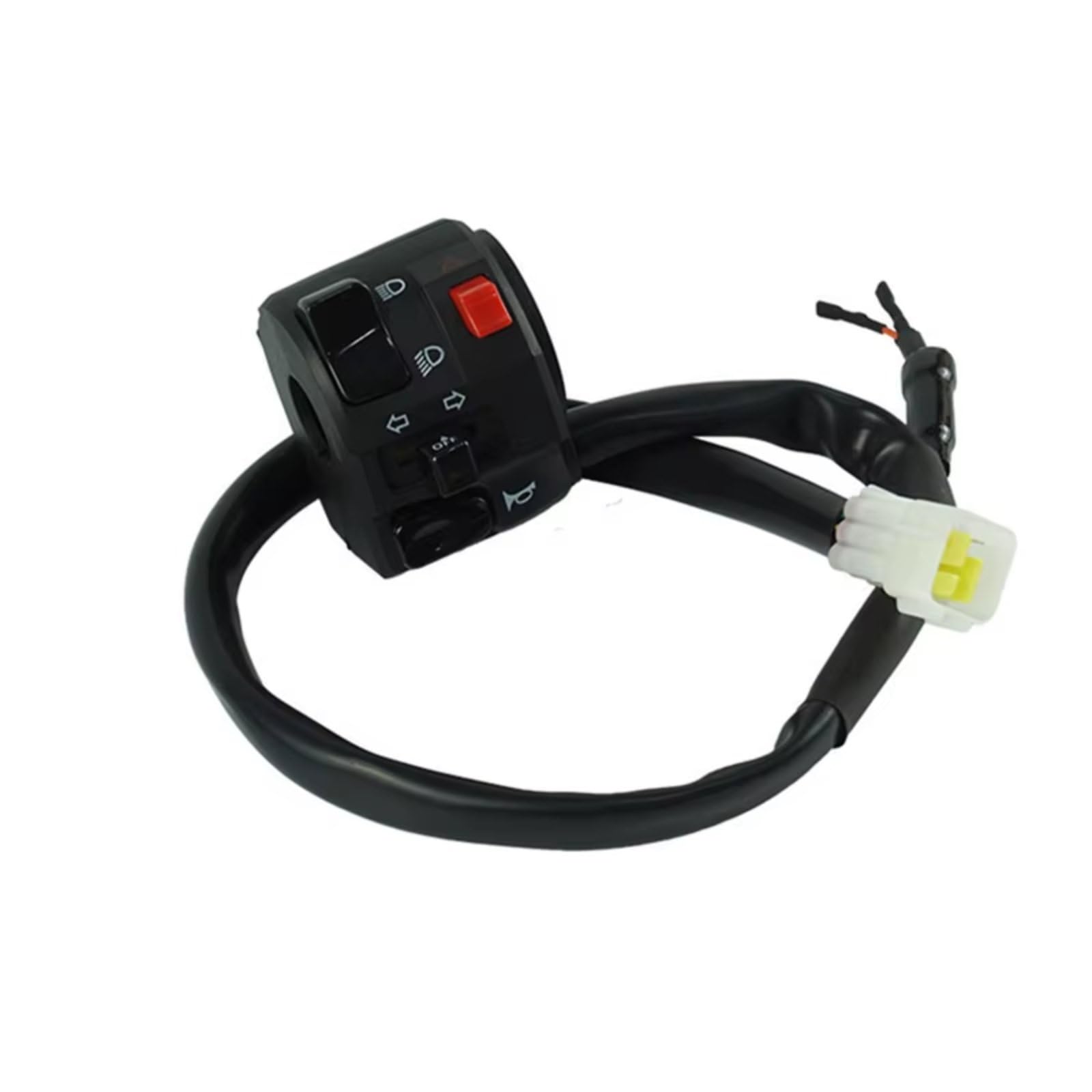 Interruttore A Pulsante Sinistro Da 22mm Indicatori Di Direzione Moto Universale Abbaglianti/anabbaglianti Fari Fendinebbia E Indicatori Di Direzione Manubrio Kill Interruttore