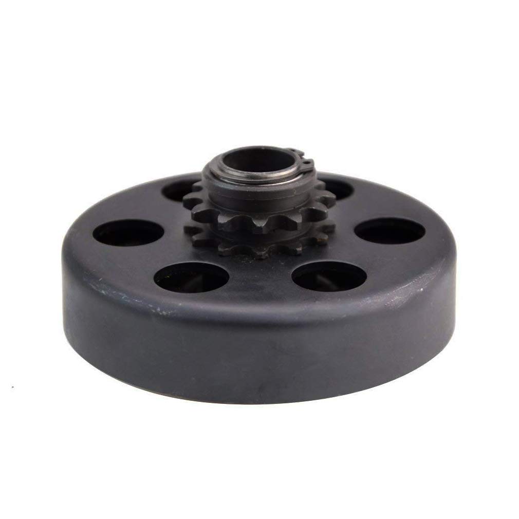WOOSTAR Embrague Centrifugo Moto 19mm Bore #35 Cadena 12 Dientes Reemplazo para GX120 GX140 GX160 GX200 168cc Go Kart Mini Bike 168F 6.5HP Motor