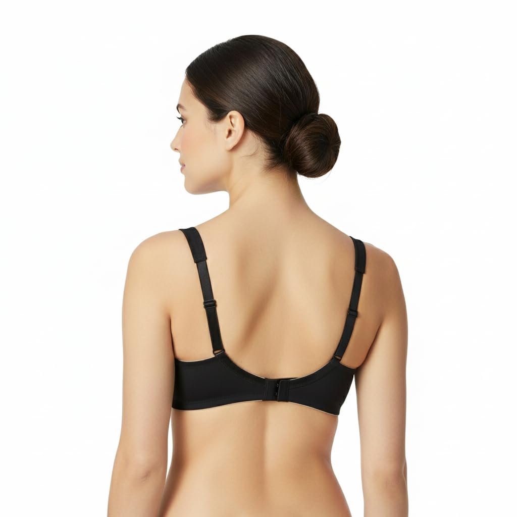 Selene, Sujetador Reductor para Mujer con Tirantes Anchos Comfort y Aro, Sin Relleno, Colección Lorea - 2
