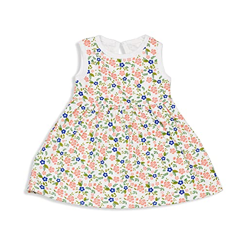 Image of Baby Girls Dress for New Born Baby, Baby Cotton Dress, Baby Girls Dress 3-18 Months, Baby Girl Clothes, Baby Girl Dress 3-6 Months, 6-12 Months, 12-18 Months