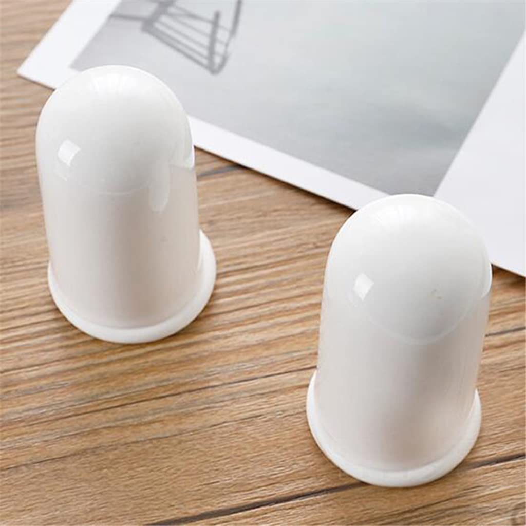 Hueso Blanco Puro, Soporte para Palillos de Dientes de Porcelana, Caja de cerámica para Palillos de Dientes, Caja de Palillos de Enema, decoración de Escritorio (B como se Muestra)