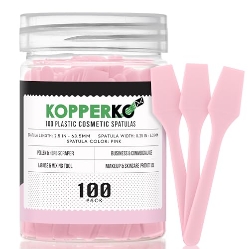 Kopperko Cosmetic Spatulas, 2.5 Inch,...
