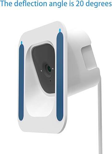 Miniatura 7 de HOLACA Soporte de ventana para Blink Mini, inclinación de 20 grados (arribaabajoizquierdaderecha) Soporte de montaje flexible adhesivo fuerte para