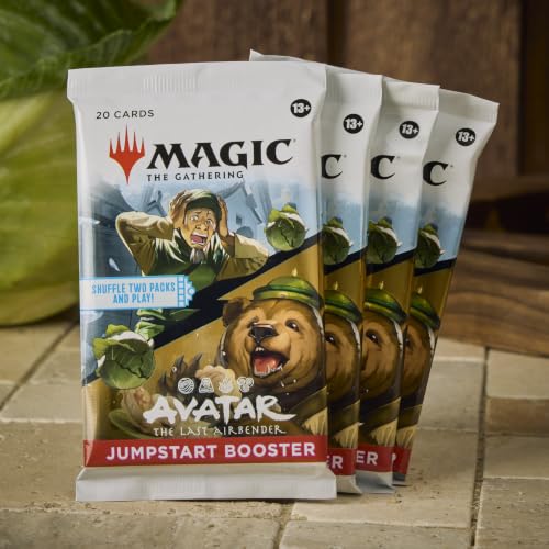 Image of Magic: The Gathering | Avatar: The Last Airbender Jumpstart Booster Box | 24 Packs | 2-Player Card Game