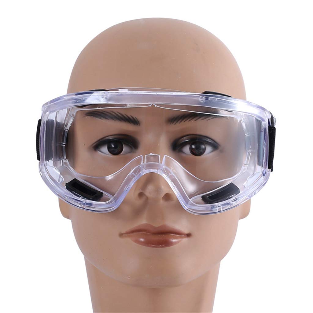 Gafas de Seguridad, Lentes de Protectoras Antivaho Transparent para Laboratorio Agricultura Industria,antiempañamiento, Resistentes a los arañazos y con protección UV(2 PCS)