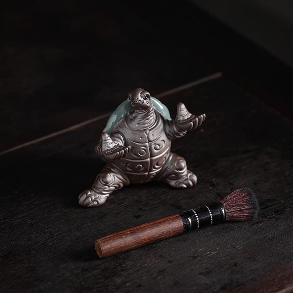 Amazon.co.jp: 亀 氷の割れ紋の甲羅 置物 オブジェ おしゃれ かわいい