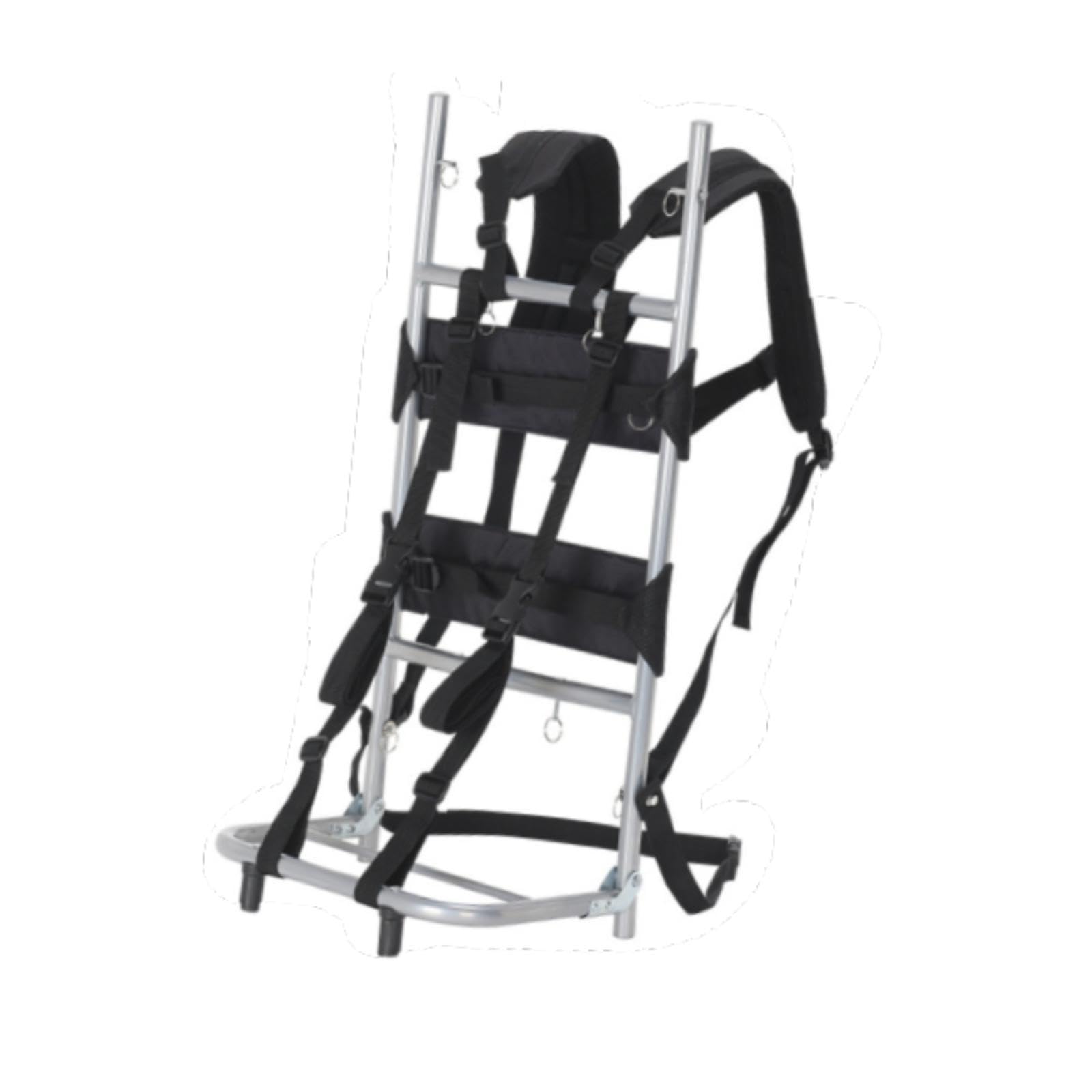 Mochila de Carga Pesada con Armazón Plegable, Soporte de Armazón de Nailon, Cómoda de