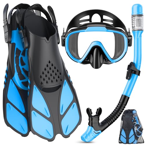 Ubekezele Equipamento De Mergulho Com Snorkel Para Adultos, Homens E Mulheres, Conjunto De Snorkel 4