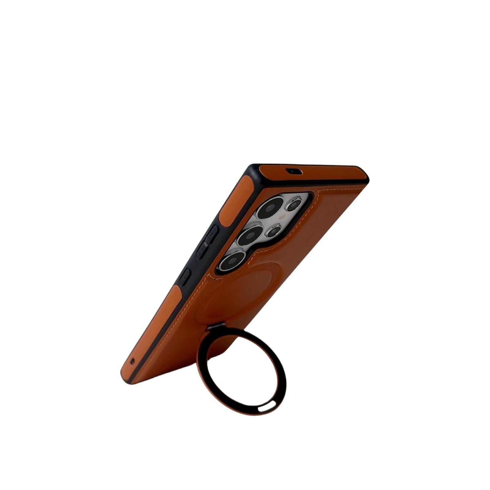 Custodia Per Samsung Galaxy S26/S26 Plus/S26 Ultra, Ad Anello Regolabile Shell Magnetica Antiurto Custodia(Nero,S26)