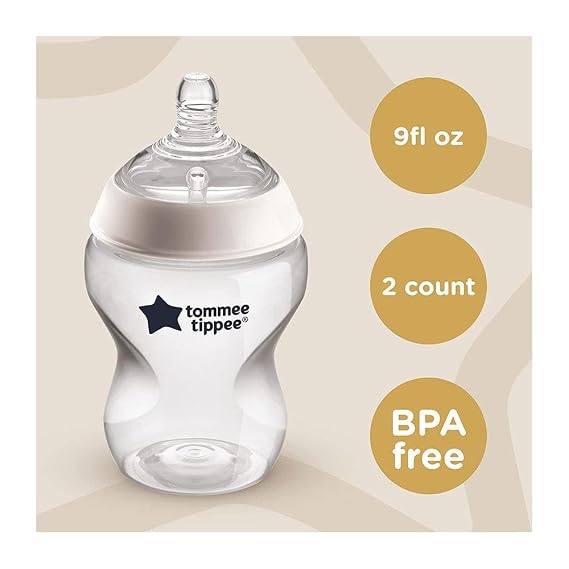 260ml Twin Pack Tommee Tippee Bottles