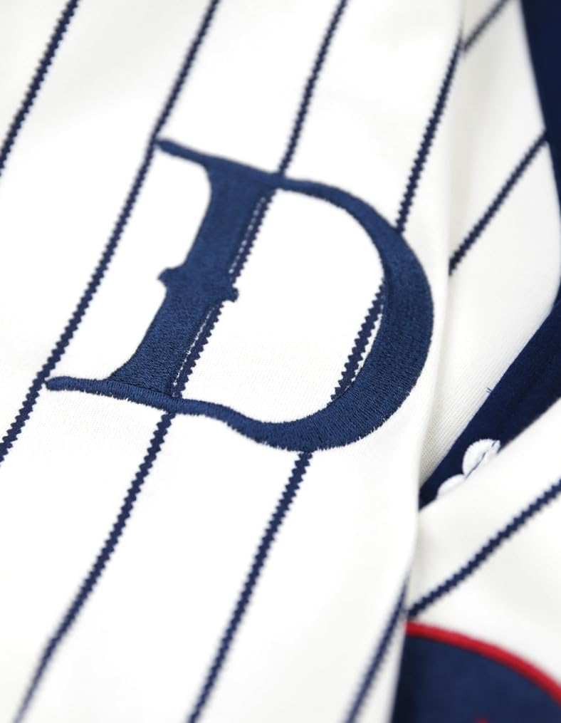 Big Boy Detroit Stars S2 Heritage Mens Baseball Jersey [Ivory White] - ID#62734-92-208-0-0