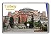 Photosiotas Turquie Istanbul/Aimant de réfrigérateur. Largeur