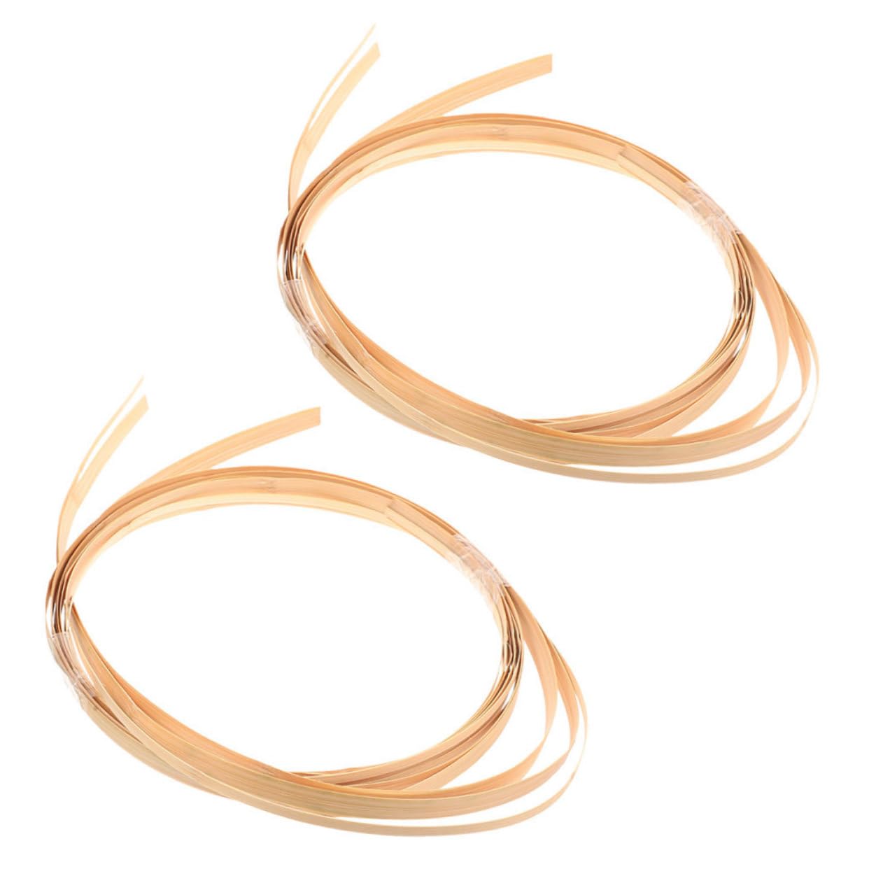 Housoutil DIY Weaving Strips 2 Bundles 6m Handmade Reed Decorative for Baskets Home Decor