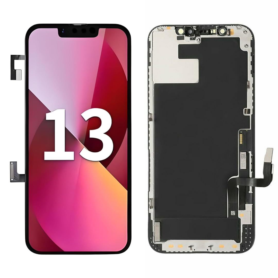 GM SOUNDS for iPhone 13 Screen Replacement Display Sensitive Touch Screen Digitiser 6.1" Inch LCD Display