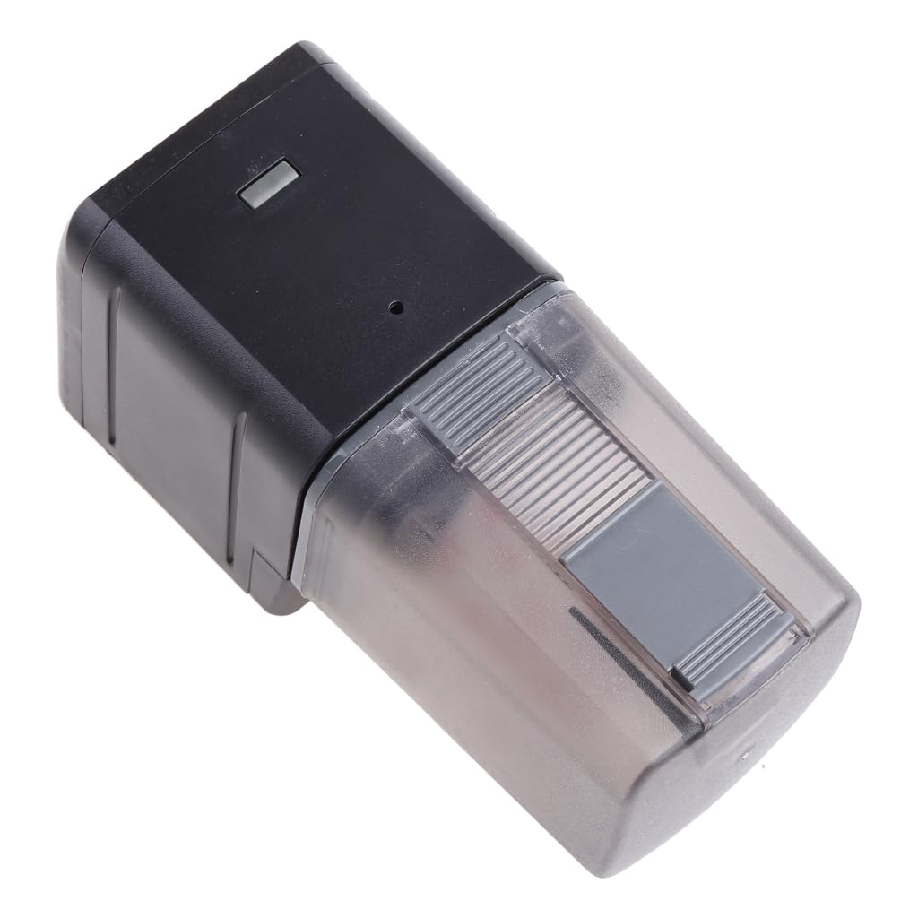 XAGMODSHN Aquarium Auto Feeder Automatic Fish Feeder Electric Fish for Tank Timer Food Dispenser for Flake Pellets Powder Food