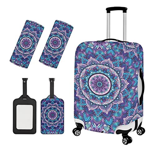 Housses de poignée de bagage élastiques chaqlin et étiquettes d'identification pour valise
